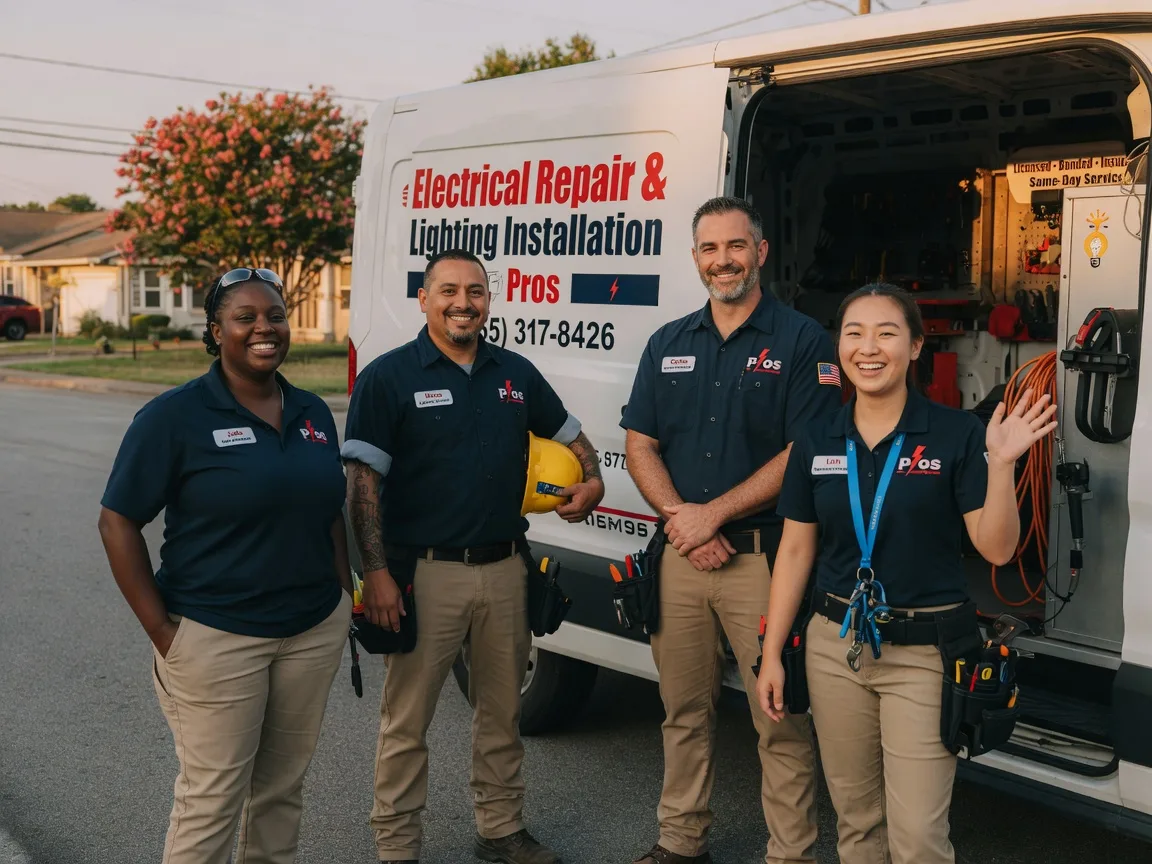 Licensed Electrician company in Warfield, VA